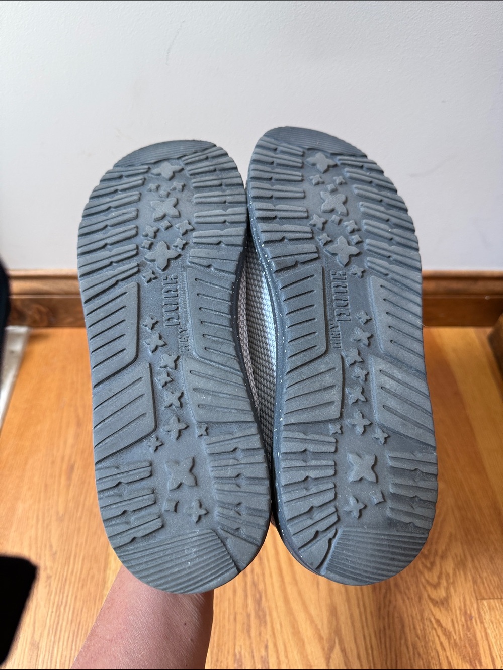HEY DUDE Wally Shoes in Snowball Gray Men’s US 12 - Picture 6 of 8